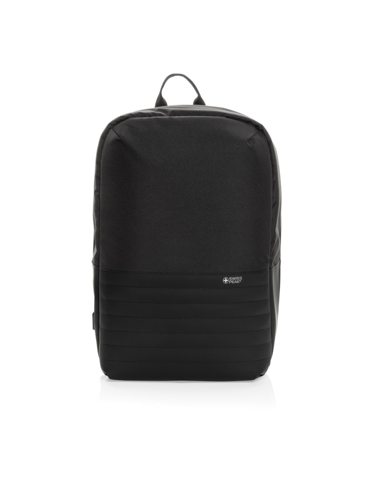 Sac Swiss Peak AWARE à ouverture arrière 15,6 pouces personnalisable
