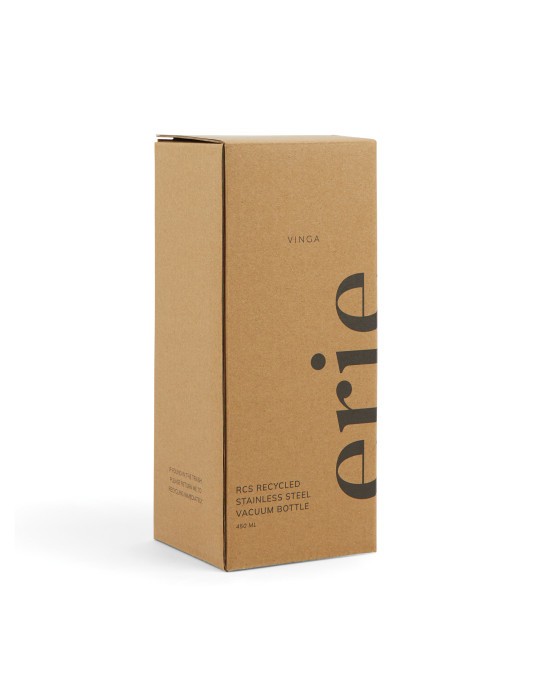 Bouteille isotherme Vinga Erie 450 ml acier RCS personnalisable