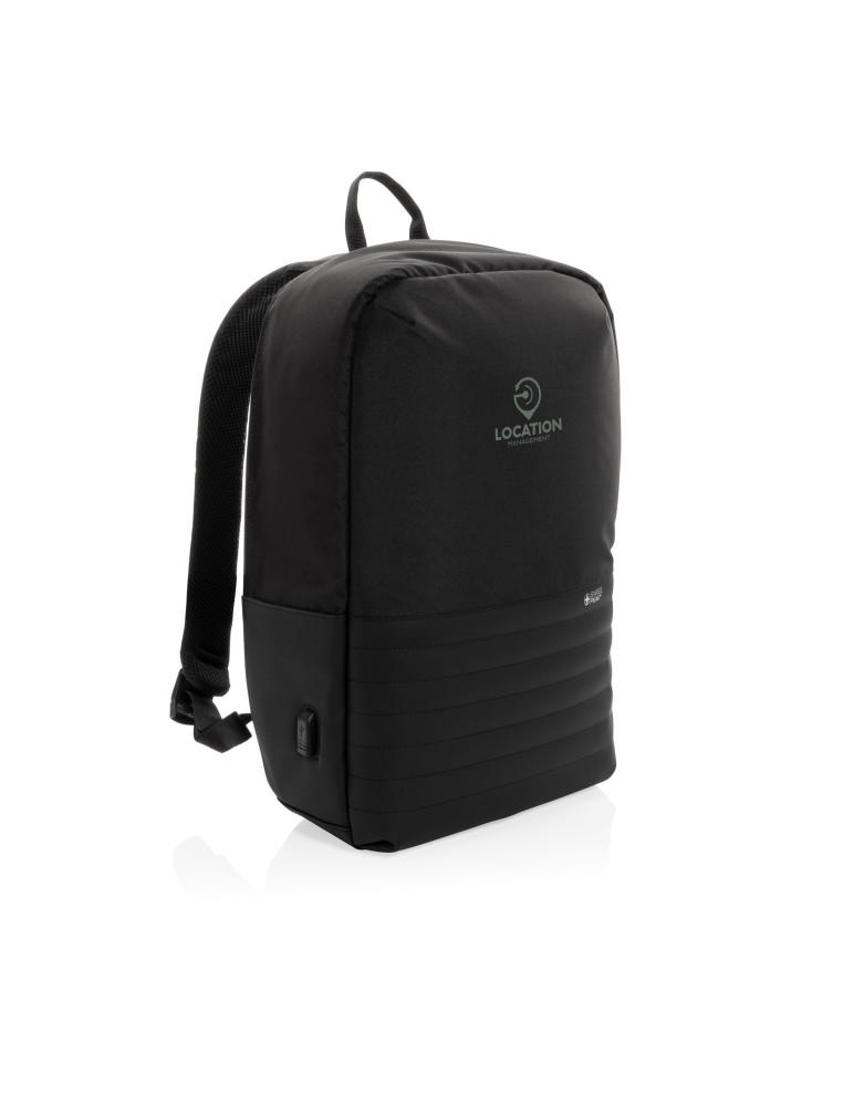 Sac Swiss Peak AWARE à ouverture arrière 15,6 pouces personnalisable