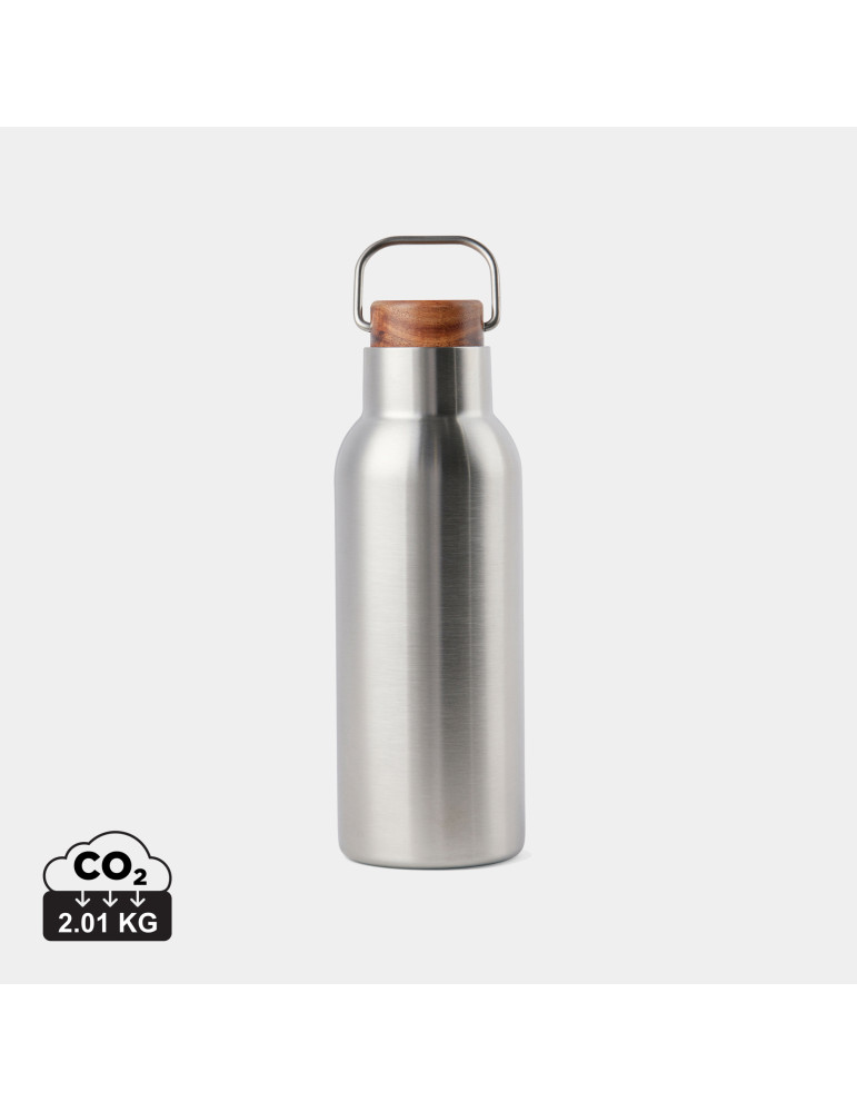 Bouteille isotherme Vinga Ciro 580 ml acier RCS personnalisable