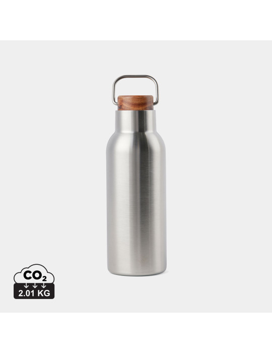 Bouteille isotherme Vinga Ciro 580 ml acier RCS personnalisable