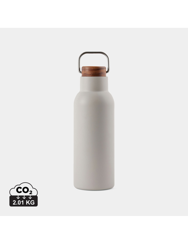 Bouteille isotherme Vinga Ciro 580 ml acier RCS personnalisable