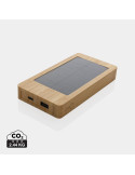 Batterie solaire Sunwick à boîtier bambou personnalisable