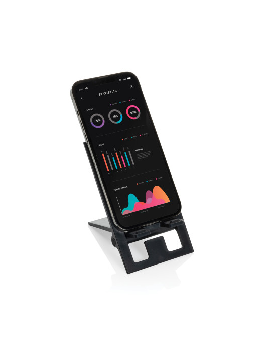 Support téléphone pliable en plastique RCS SnapStand personnalisable