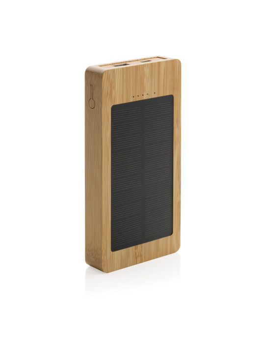 Batterie solaire Sunwick à boîtier bambou personnalisable