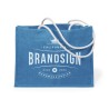Sac de Plage Économique Personnalisé Hintol Matières : coton Couleurs : bleu clair objet promotionnel éco-responsable