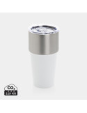 Mug Fluid 500 ml bicolore en acier RCS personnalisable