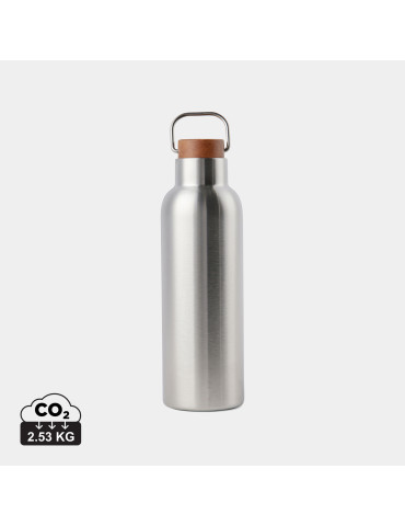 Grande bouteille Vinga Ciro 800 ml acier recyclé RCS personnalisable