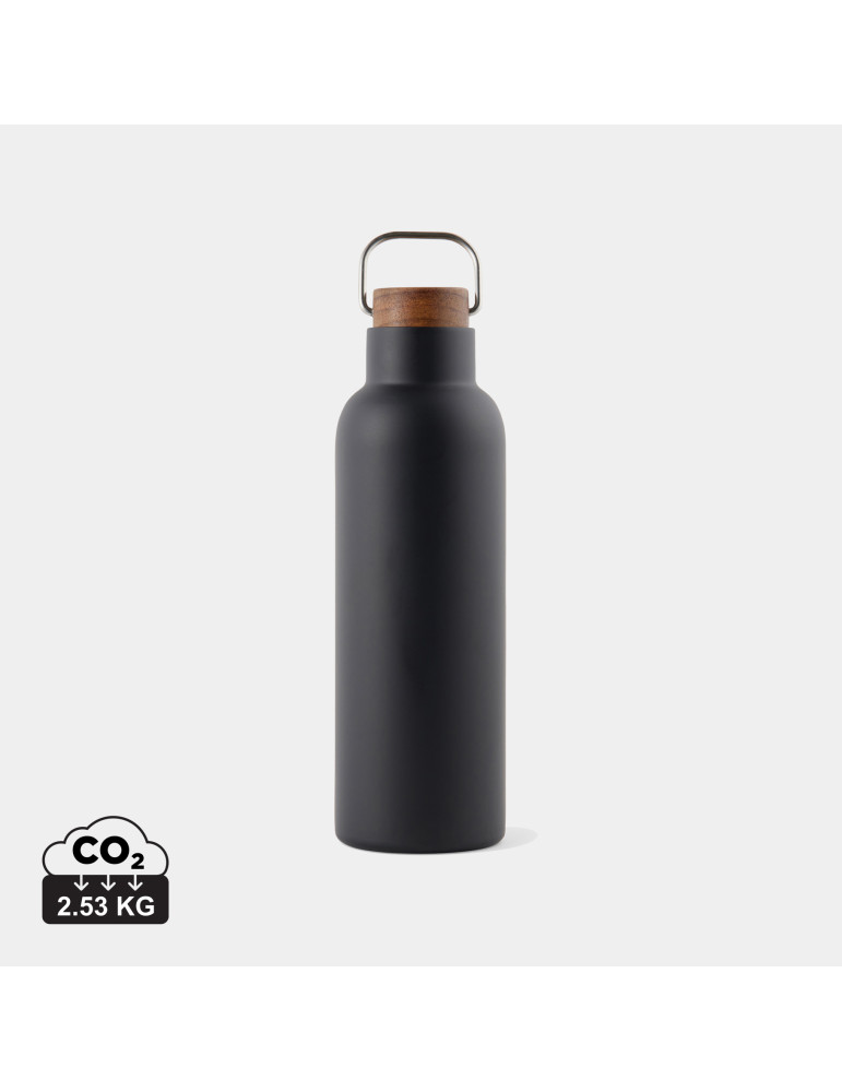 Grande bouteille Vinga Ciro 800 ml acier recyclé RCS personnalisable