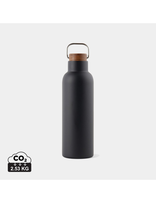 Grande bouteille Vinga Ciro 800 ml acier recyclé RCS personnalisable