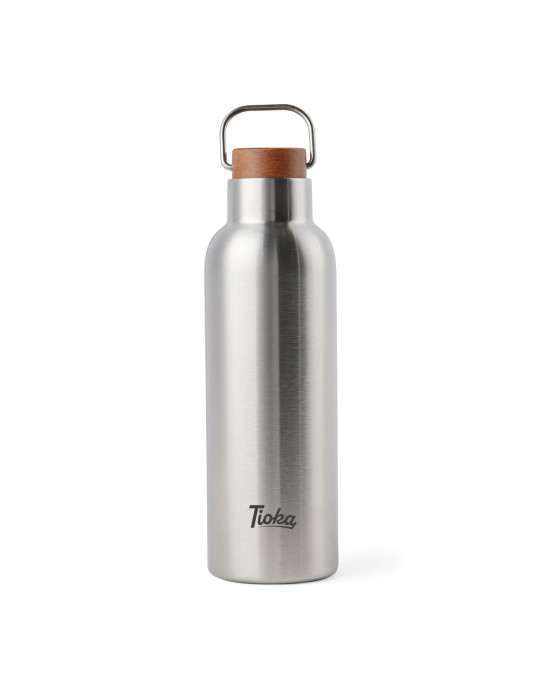 Grande bouteille Vinga Ciro 800 ml acier recyclé RCS personnalisable