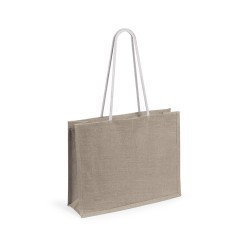 Sac de Plage Économique Personnalisé Hintol Matières : coton Couleurs : bleu objet promotionnel éco-responsable 2