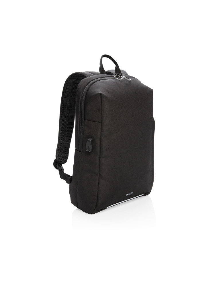 Sac Swiss Peak AWARE USB-A ordinateur 15,6 pouces personnalisable