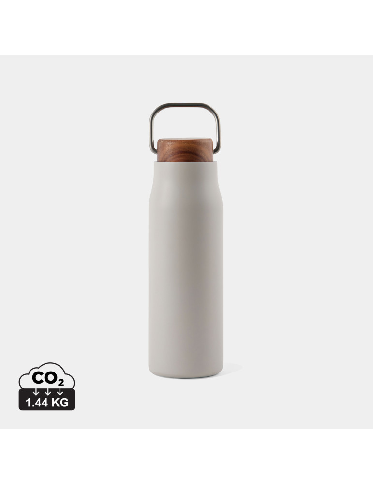 Petite bouteille Vinga Ciro 300 ml acier recyclé RCS personnalisable