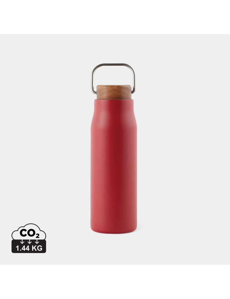 Petite bouteille Vinga Ciro 300 ml acier recyclé RCS personnalisable