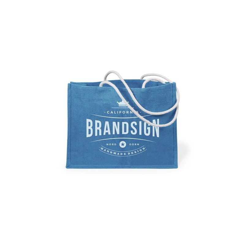 Sac de Plage Économique Personnalisé Hintol Matières : coton Couleurs : naturel goodies publicitaire événementiel
