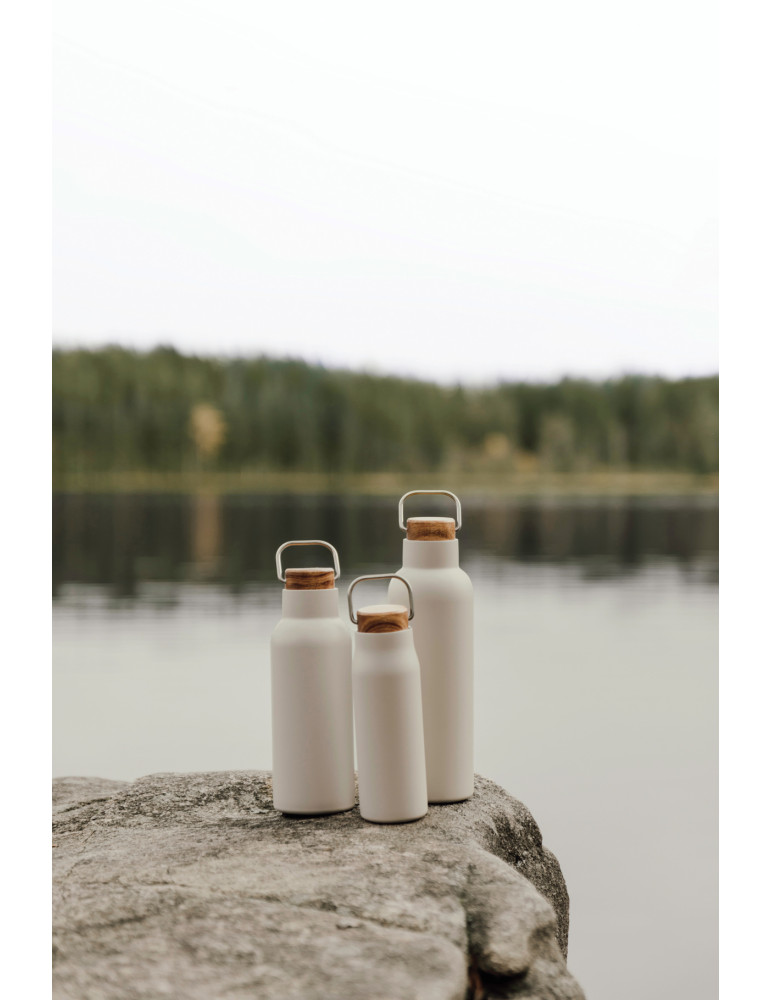Petite bouteille Vinga Ciro 300 ml acier recyclé RCS personnalisable