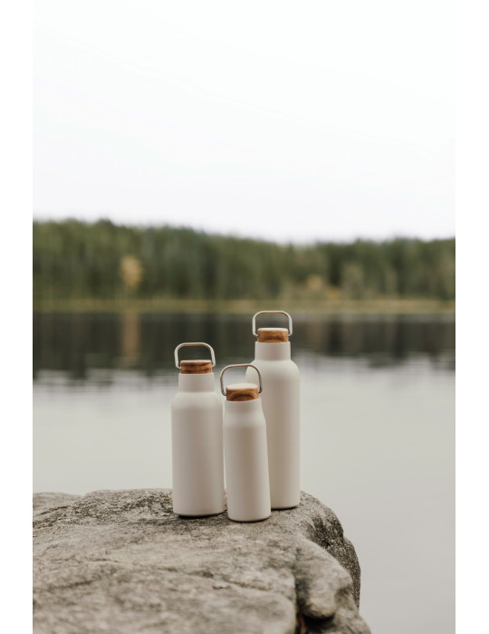 Petite bouteille Vinga Ciro 300 ml acier recyclé RCS personnalisable