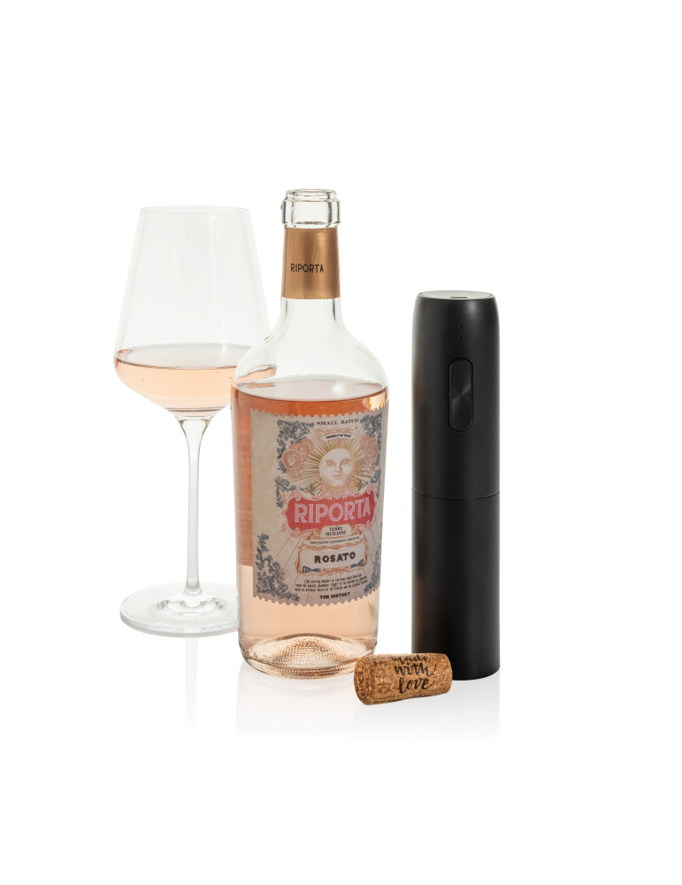 Tire-bouchon électrique rechargeable Vino USB-C personnalisable