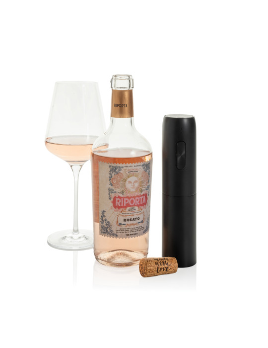 Tire-bouchon électrique rechargeable Vino USB-C personnalisable
