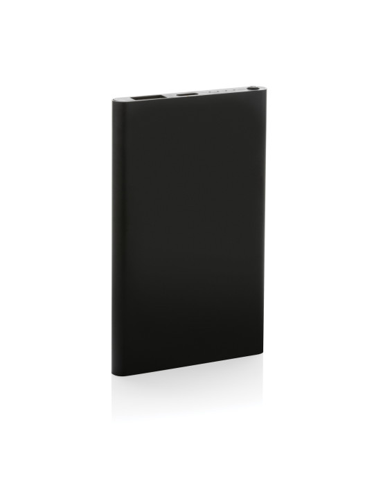 Batterie externe plate 4 000 mAh aluminium RCS personnalisable