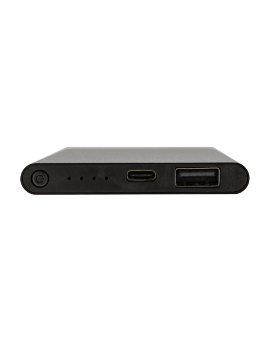 Batterie externe plate 4 000 mAh aluminium RCS personnalisable