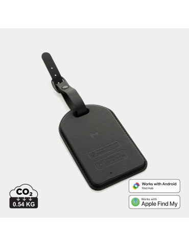 Étiquette à bagages avec géolocalisation Globefind Dual RCS personnalisable
