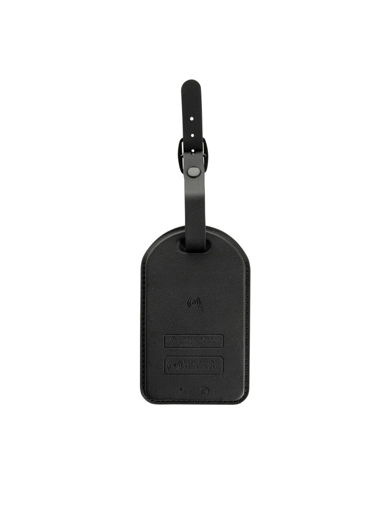Étiquette à bagages avec géolocalisation Globefind Dual RCS personnalisable
