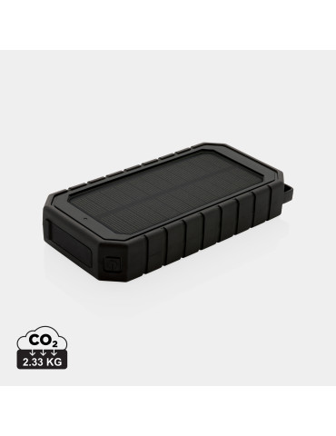 Batterie solaire 10 000 mAh et induction 10 W RCS personnalisable