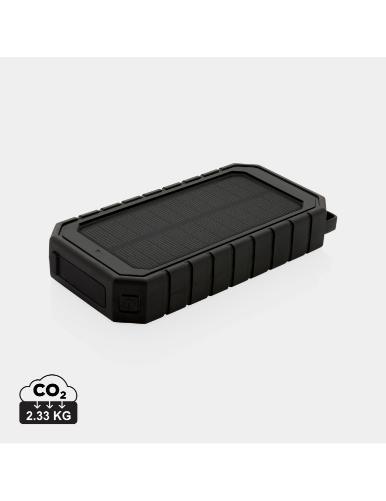 Batterie solaire 10 000 mAh et induction 10 W RCS personnalisable