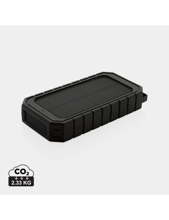 Batterie solaire 10 000 mAh et induction 10 W RCS personnalisable