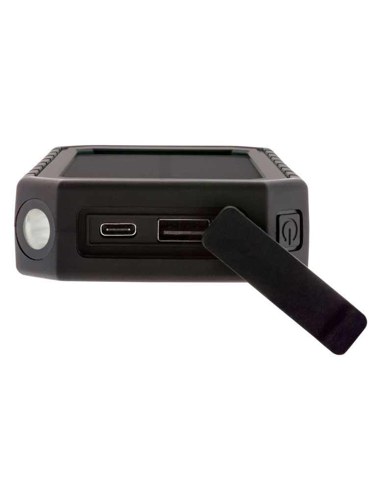 Batterie solaire 10 000 mAh et induction 10 W RCS personnalisable
