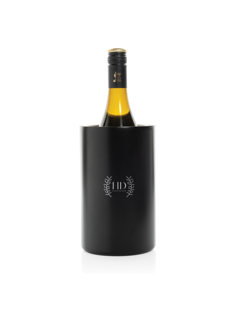 Seau à vin Vino en acier inoxydable recyclé RCS personnalisable