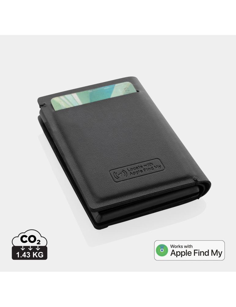 Porte cartes avec géolocalisation en polyester RCS Seekcard personnalisable