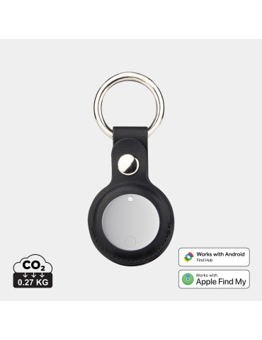 Retrouve-clés en plastique recyclé RCS Findmate Dual personnalisable
