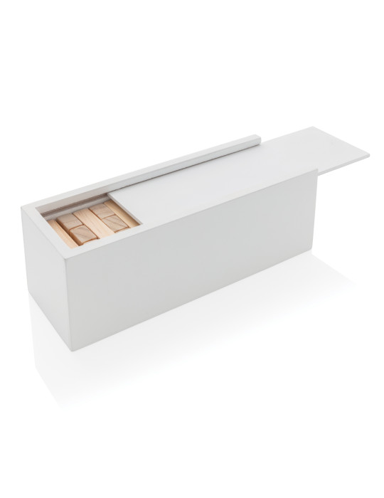 Jeu d’empilage de 48 blocs en bois FSC personnalisable