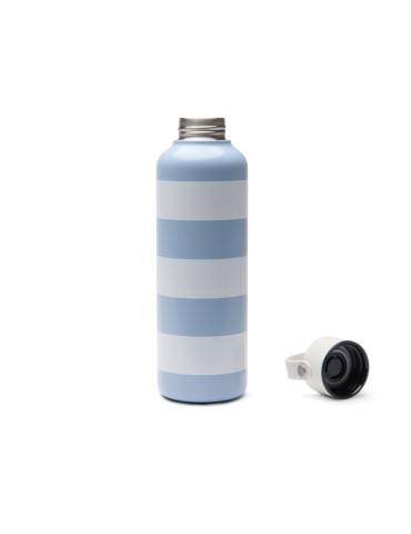 Bouteille rayée Vinga Lagoa 600 ml acier recyclé RCS personnalisable 2