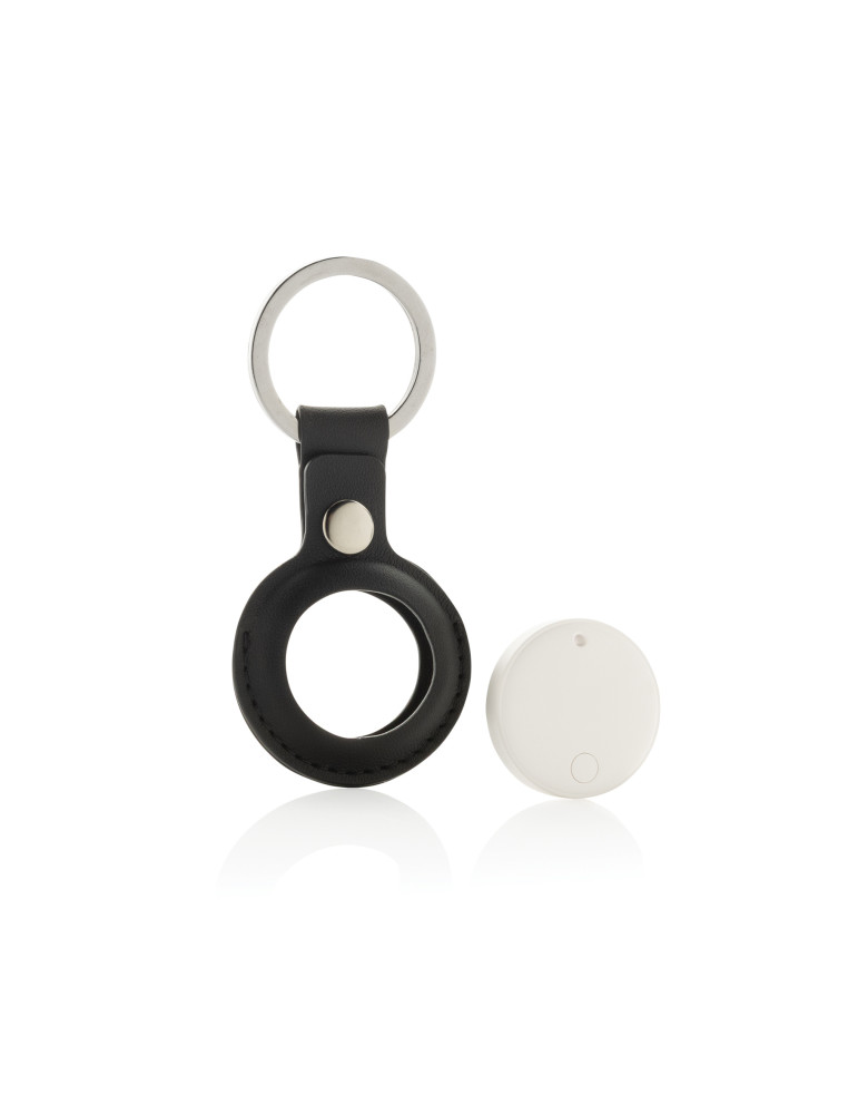 Retrouve-clés en plastique recyclé RCS Findmate Dual personnalisable