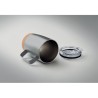 Gobelet isotherme double paroi 300ml personnalisable et pratique RUBY Matières : acier inoxydable Couleurs : gris marquage laser