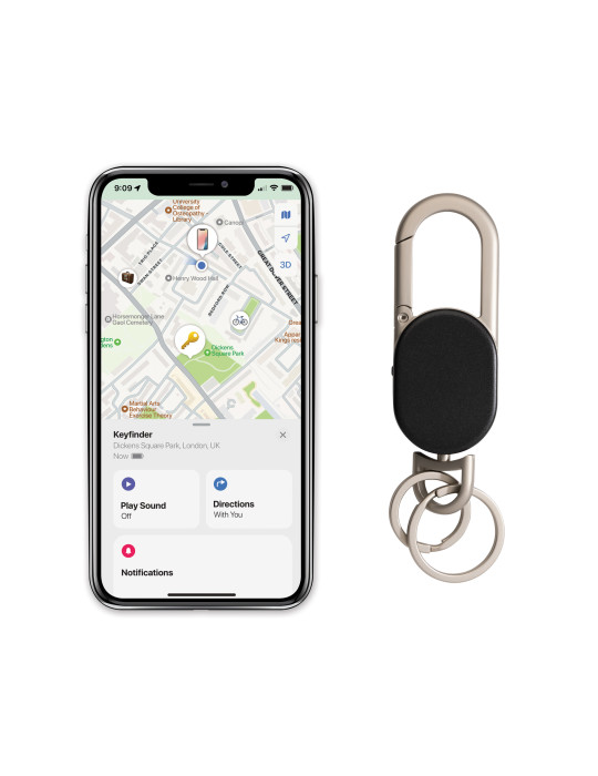 Porte-clés avec géolocalisation et USB C Keyfinder personnalisable
