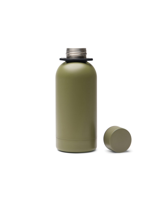 Bouteille Vinga Parks 400 ml à bandoulière acier RCS personnalisable