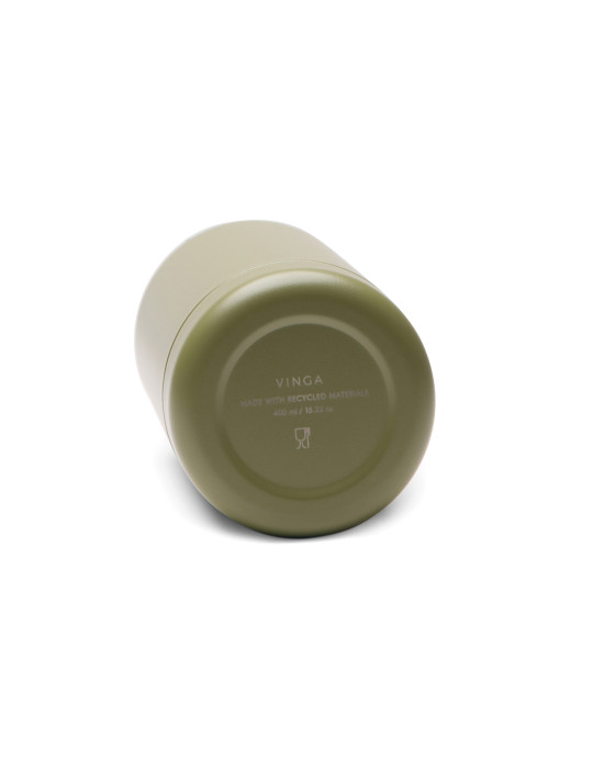 Bouteille Vinga Parks 400 ml à bandoulière acier RCS personnalisable