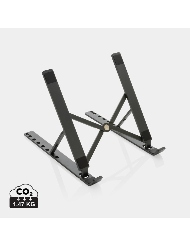Support ordinateur/tablette en aluminium recyclé RCS Terra personnalisable