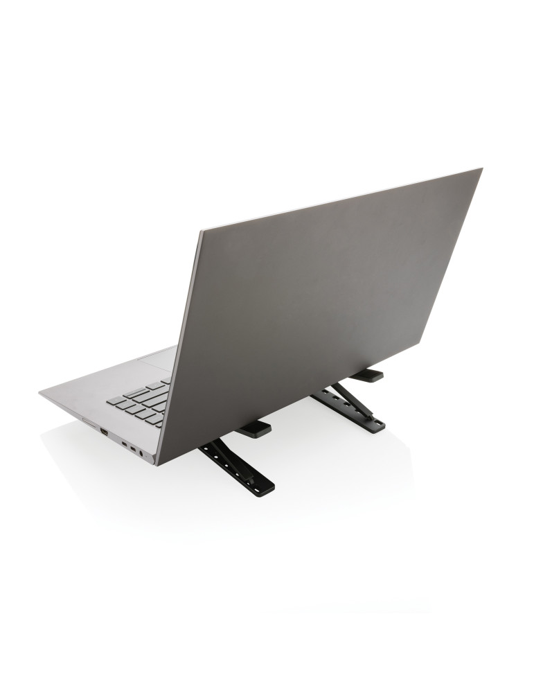 Support ordinateur/tablette en aluminium recyclé RCS Terra personnalisable