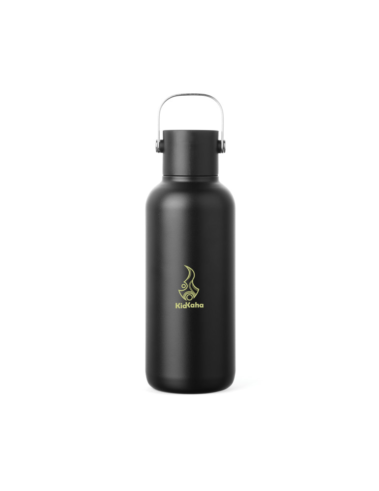 Bouteille Vinga Cael 600 ml à paille acier recyclé RCS personnalisable