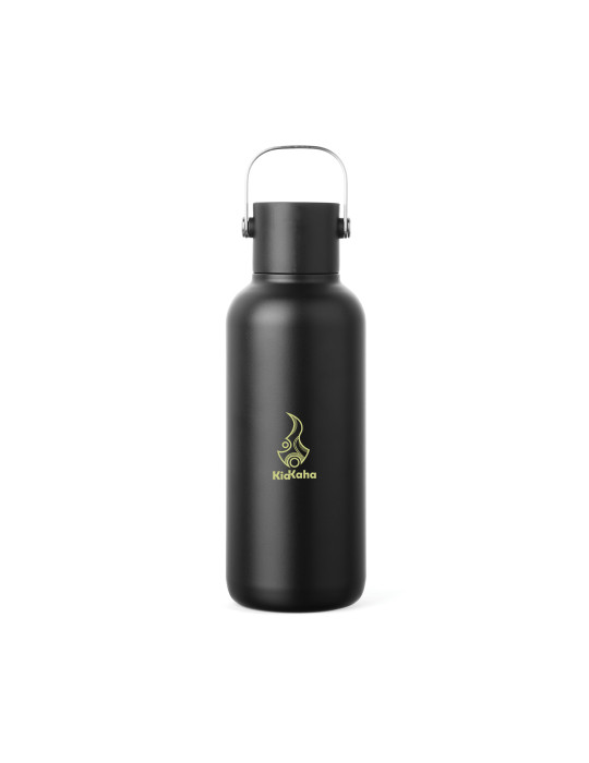 Bouteille Vinga Cael 600 ml à paille acier recyclé RCS personnalisable