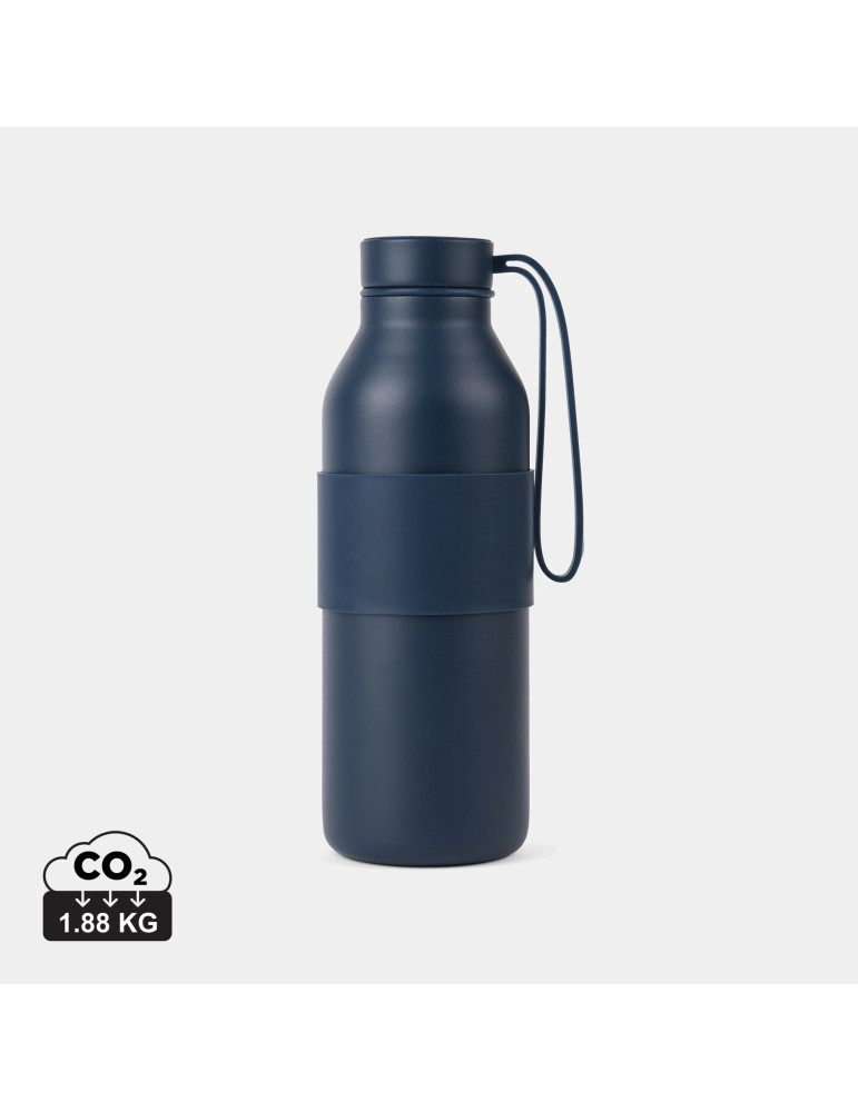 Bouteille Vinga Niro 500 ml à manchon silicone RCS personnalisable