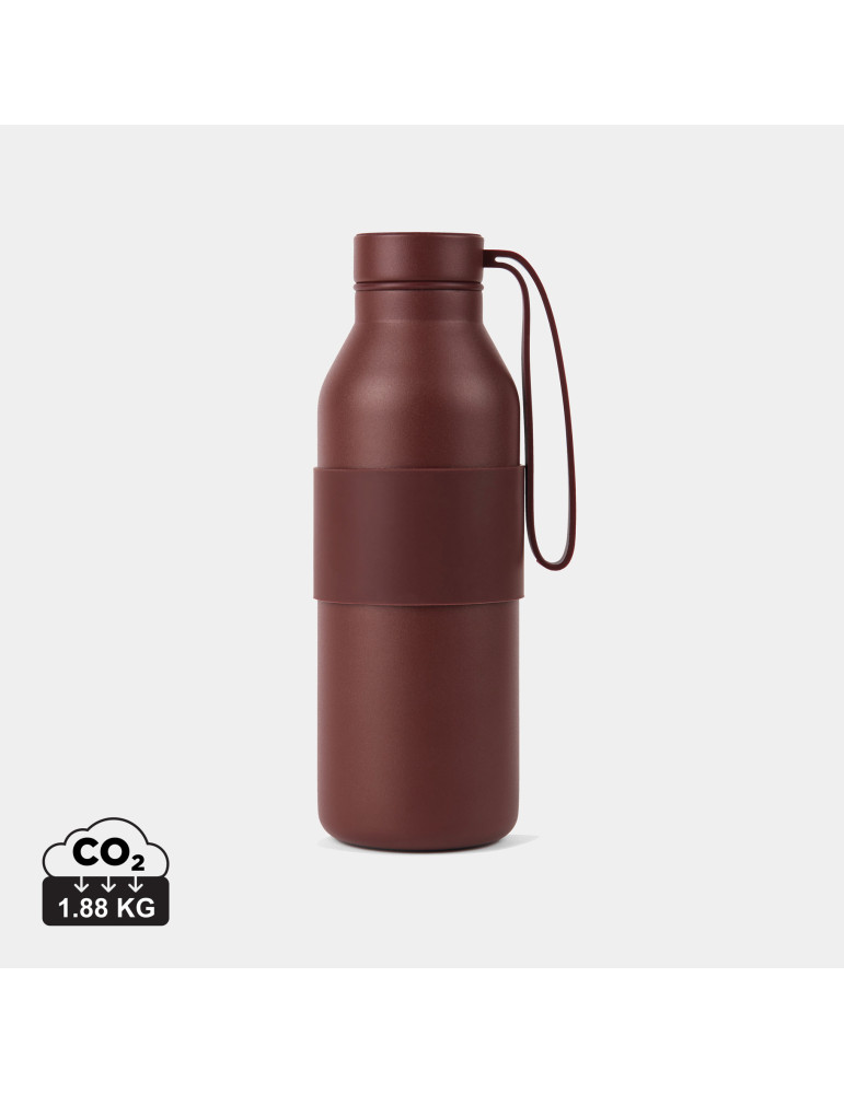 Bouteille Vinga Niro 500 ml à manchon silicone RCS personnalisable