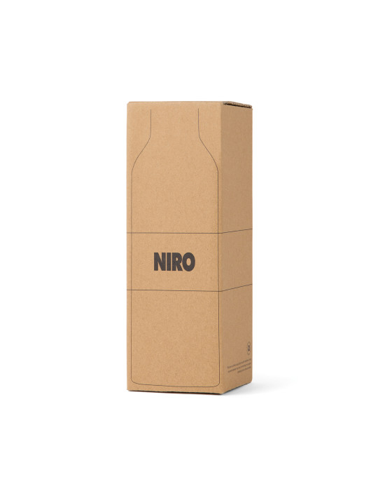 Bouteille Vinga Niro 500 ml à manchon silicone RCS personnalisable