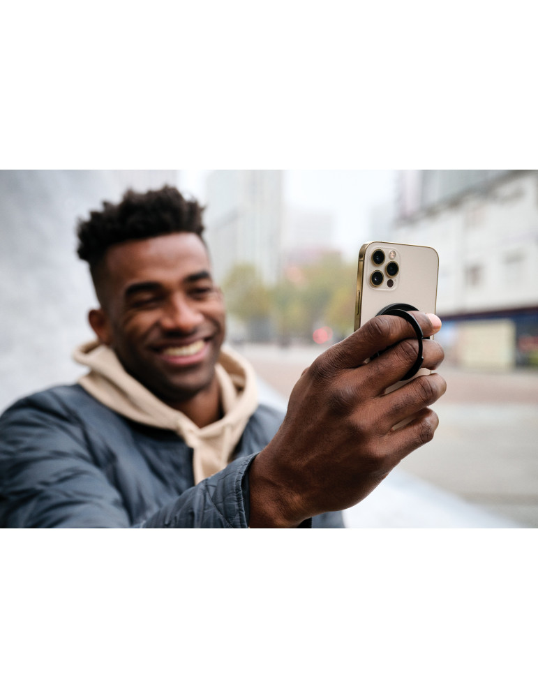 Porte téléphone avec aimant en plastique RCS Terra personnalisable